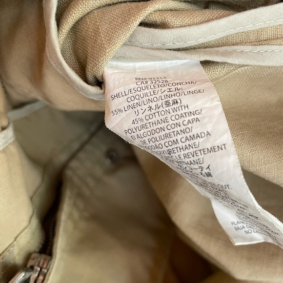 Armani Exchange Waxed Linen Blend Shacket Size XS - Picture 7 of 7